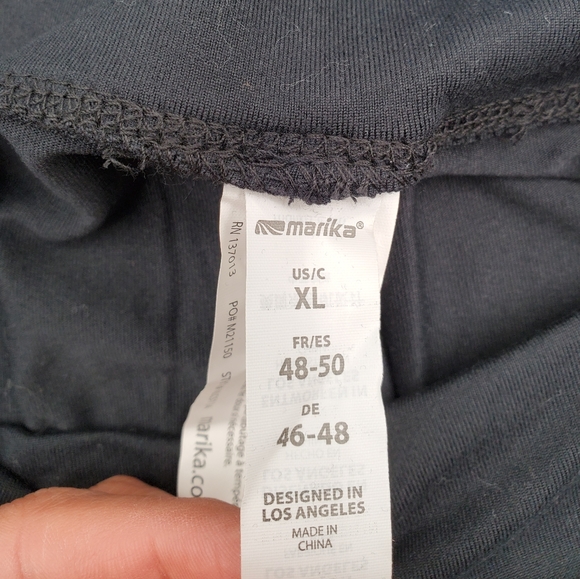 NWT Marika Cropped Black Pants - Picture 7 of 11